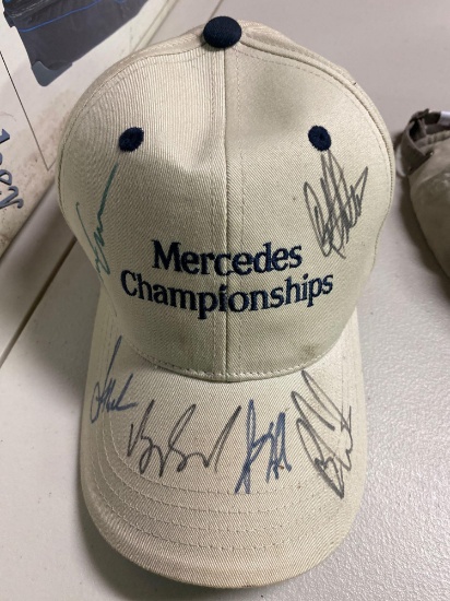 MR3-Signed Mercedes Championships Golf Hat