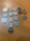 US Quarters, Buffalo Nickels, Pennies, Caribbean, Republic Francaise, 1887 Liberty Head Nickel