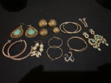(11) Costume Jewelry Earrings