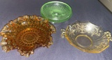 (3) Glass Candy Dishes