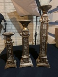(3) Candlestick Holders