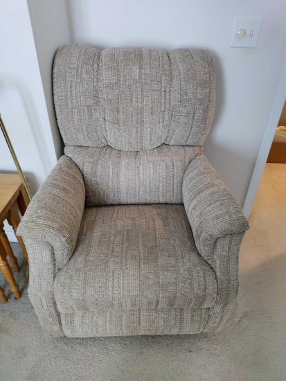 MBR- La Z Boy Upholstered Recliner/Rocker