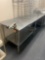 FK- Stainless Steel Prep Table With Can Opener Attached