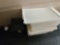 H- Plastic Bins and Electric Lantern