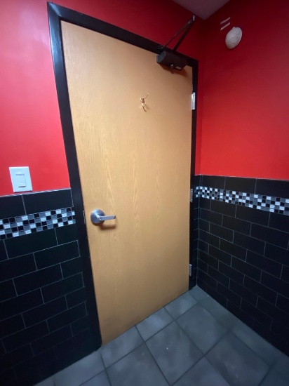 Bathroom- Mens Bathroom Door