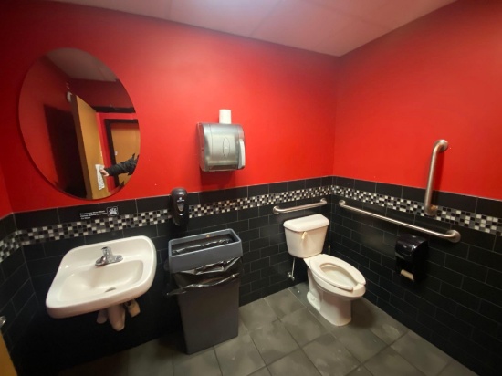 Bathroom- Contents of Men's Bathroom