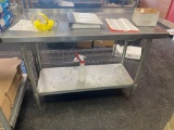 FK- Stainless Steel Prep Table