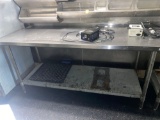 FK- Stainless Steel Prep Table