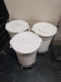SR1- (3) Food Grade Containers on Wheels