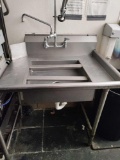 DWR- Stainless Steel Prewash Sink For A Dishwasher