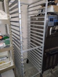 BR- Metal Storage Rack On Castors