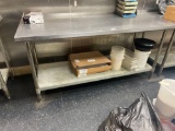 FK- Stainless Steel Prep Table