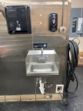 FK- Stainless Steel Sink, Hose, Soap Dispenser, and Paper Towel Dispenser