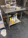 FK- Stainless Steel Prep Table