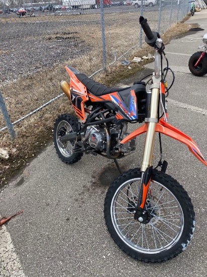 2020 Orange Taotao Motorcycle