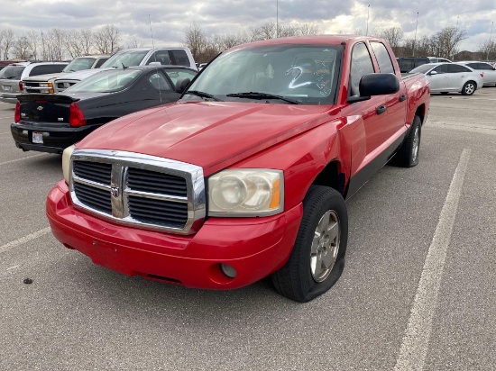 2006 Red Dodge Dakota