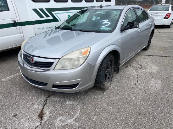 2009 Silver Saturn Aura