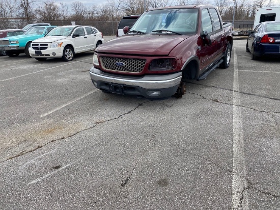 2003 Red Ford F-150