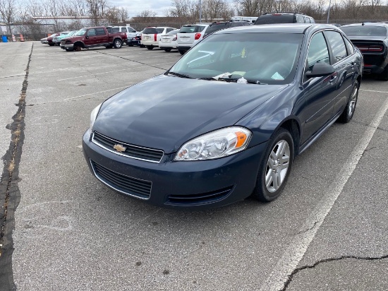 2009 Blue Chevrolet Impala