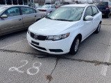 2013 White Kia Forte