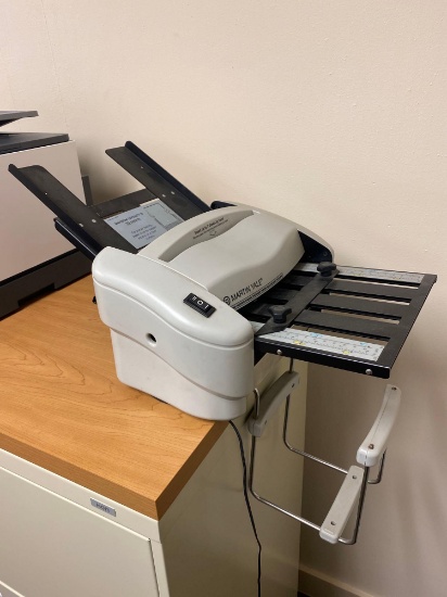 O- Martin Yale Paper Folding Machine