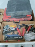 G- Handles, Clamps, and (2) Empty Tool Cases