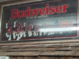 G- Budweiser King of Beers Mirror Sign