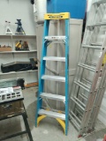 G- Werner 6 Foot Fiberglass Ladder