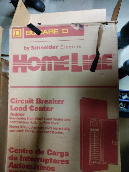 New in Box Home Life Circuit Breaker Load Center with Cover