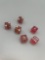 B- Assorted Vintage Die (3) Las Vegas Die, (3) Toledo Suder Club Die