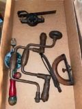 B- Hand Drills and Assorted Tools