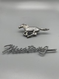 B- Mustang Car Emblems