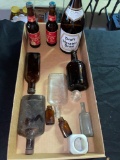 B- Lot of Assorted Beer and Liquor Bottles