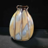 B- Thulin Faience Drop Glaze Pottery Vase - Belgium