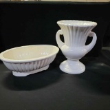 B- (2) Vintage Pottery