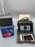 B- (2) Polaroid Cameras