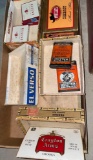 B- Empty Cigar Boxes and (2) Cigar Tobacco Tins