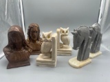 B- Vintage Assorted Bookends