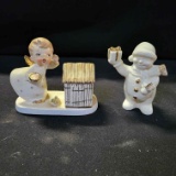 B- Vintage Napco and Vintage Lenox Figurines