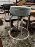 B- (2) Swivel Stools and Desk Chair