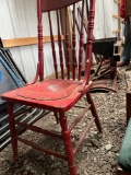 B- Wood Chair