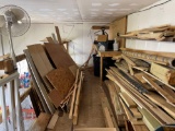 Garage (G)- Large Lot Of Assorted Wood and 2 Gallon Sprayer