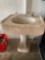 FG- Cast Iron Porcelain Coated Pedestal Sink