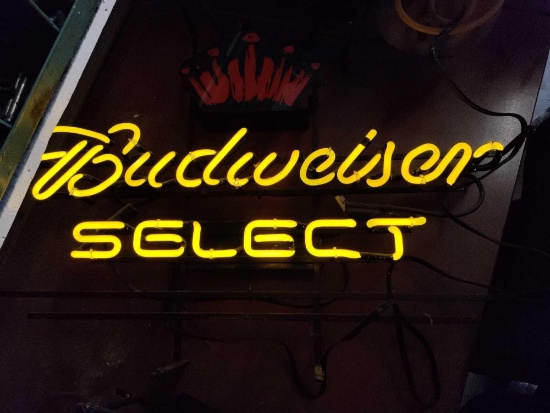 G- Budweiser Select Neon Sign