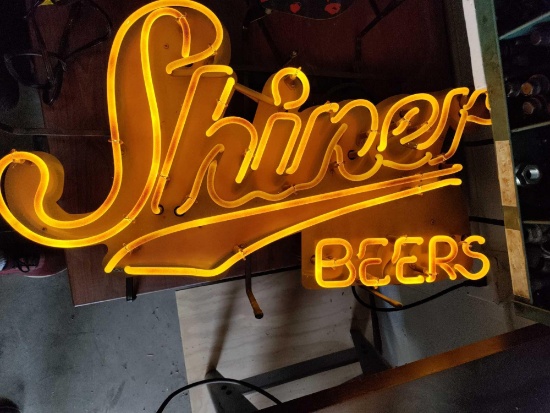 G- Shiner Beers Neon Light