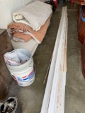 FG- Assorted Baseboard, Trim, and Siding Supplies