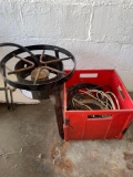 FG- Propane Burner, Horseshoes, and Extension Cords