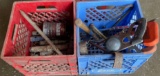 G- (2) Crates of Assorted Tools