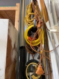 G- Lot of Extension Cords and Air Hose
