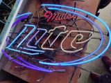 G- Miller Lite Neon Sign